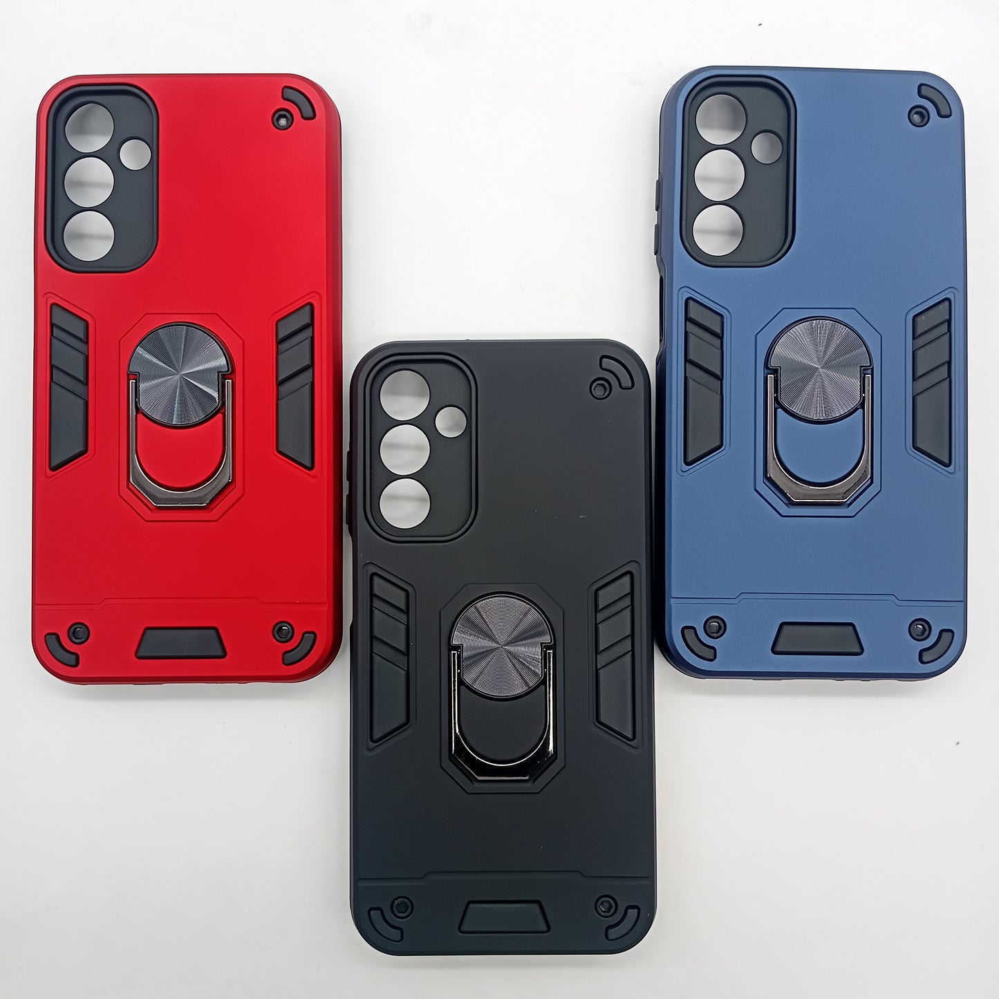 Samsung M15 Hard PC Case with ring holder Shockproof Slim back Cover