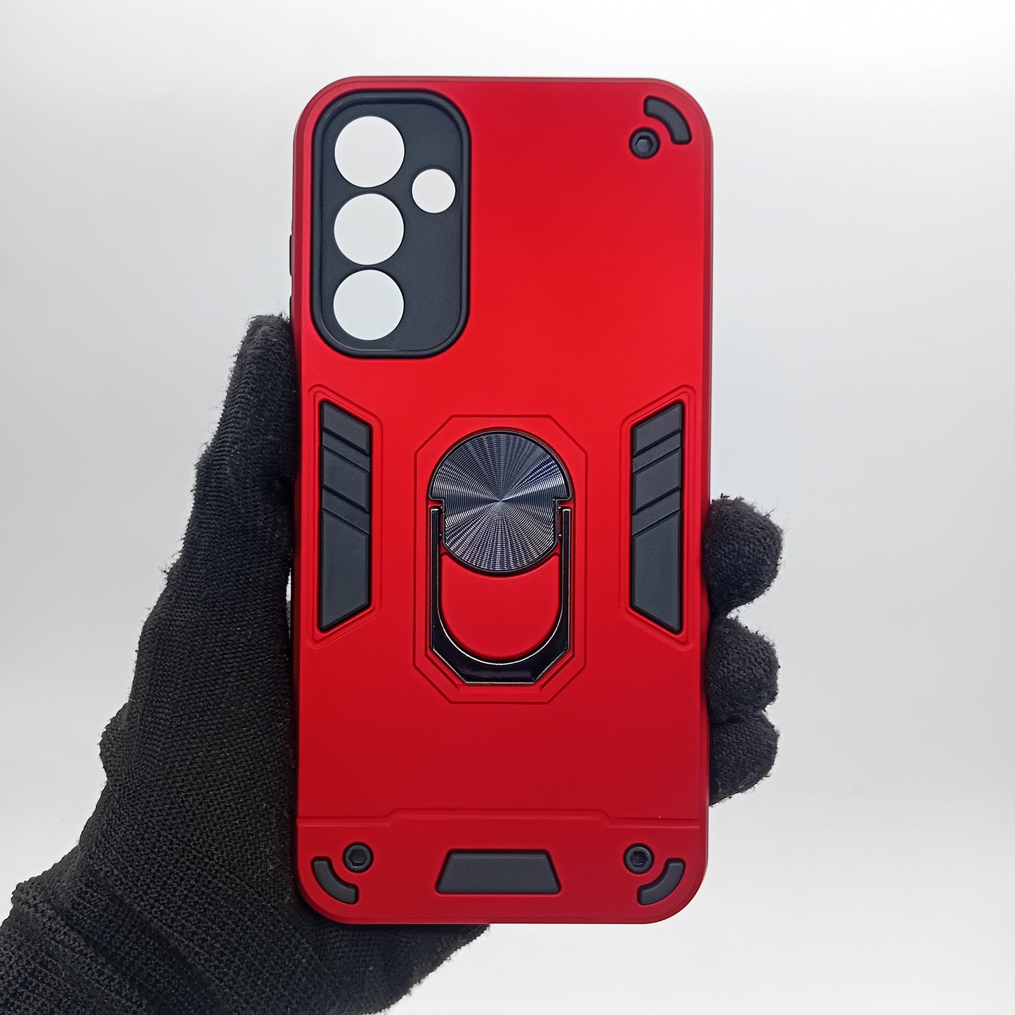 Samsung M15 Hard PC Case with ring holder Shockproof Slim back Cover