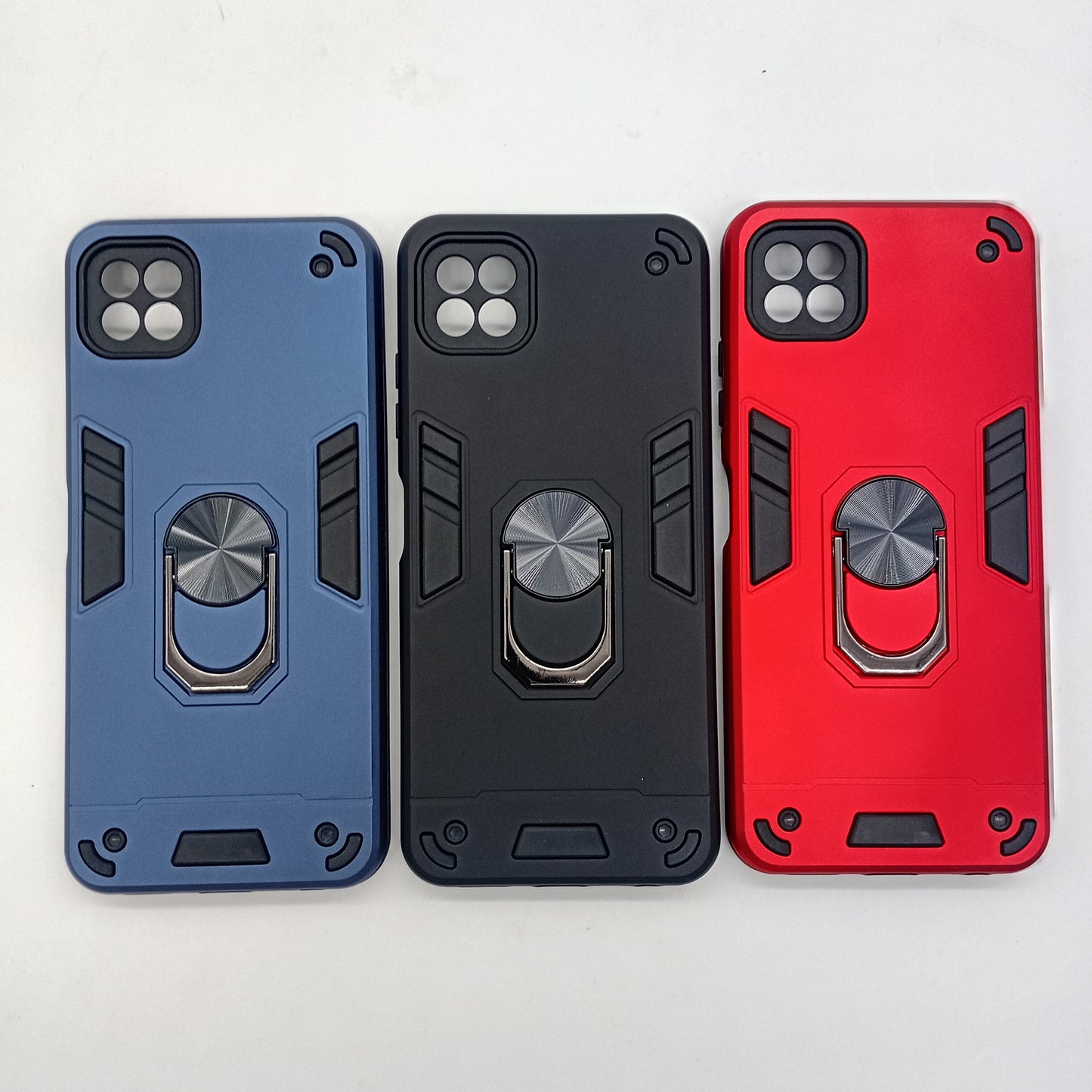 Samsung A22 5G Hard PC Case with ring holder Shockproof Slim back Cover