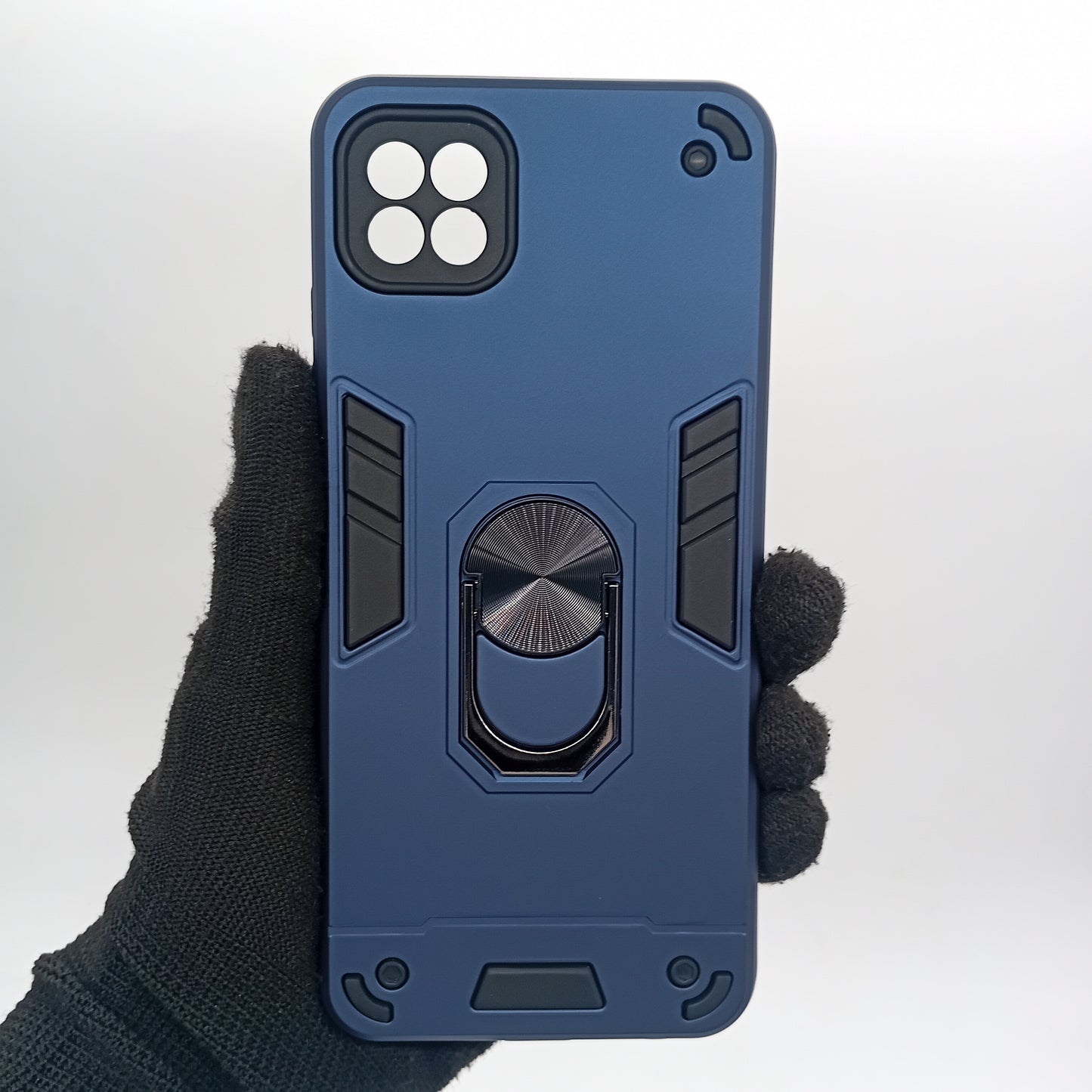 Samsung A22 5G Hard PC Case with ring holder Shockproof Slim back Cover