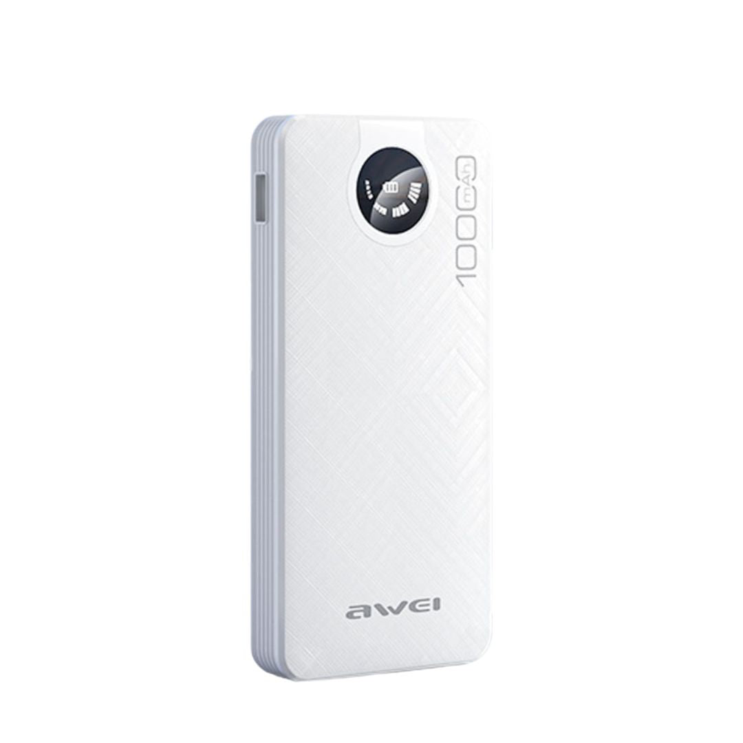 AWEI P133K 10000mAh Power Bank White