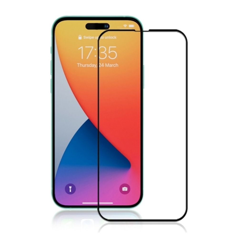 iPhone 14 Pro Max Tempered Glass Screen Protector 9H HD Ultra Clear Anti-Scratch Bubble-Free Easy Apply Tempered Glass