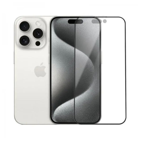 iPhone 16 Pro Max Tempered Glass Screen Protector 9H HD Ultra Clear Anti-Scratch Bubble-Free Easy Apply Tempered Glass