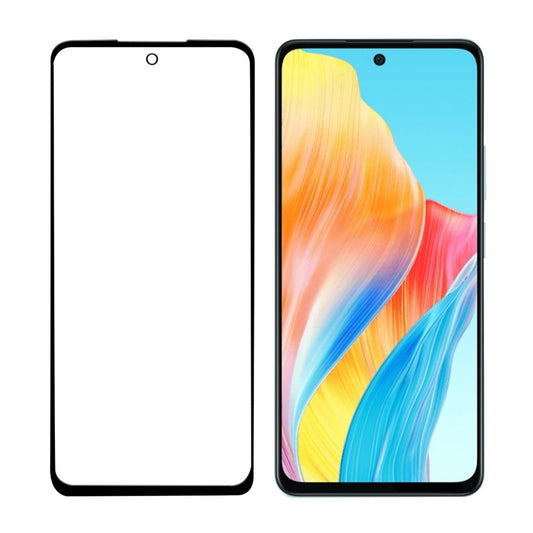 OPPO A58 Tempered Glass Screen Protector 9H HD Ultra Clear Anti-Scratch Bubble-Free Easy Apply Tempered Glass