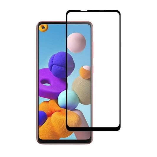 Samsung A21s Tempered Glass Screen Protector 9H HD Ultra Clear Anti-Scratch Bubble-Free Easy Apply Tempered Glass