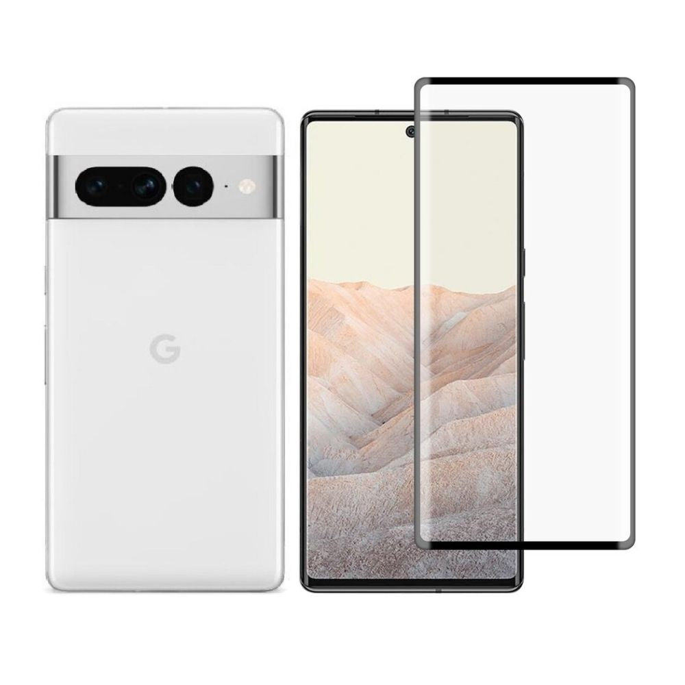 Google Pixel 7 Pro Tempered Glass Screen Protector 9H HD Ultra Clear Anti-Scratch Bubble-Free Easy Apply Tempered Glass