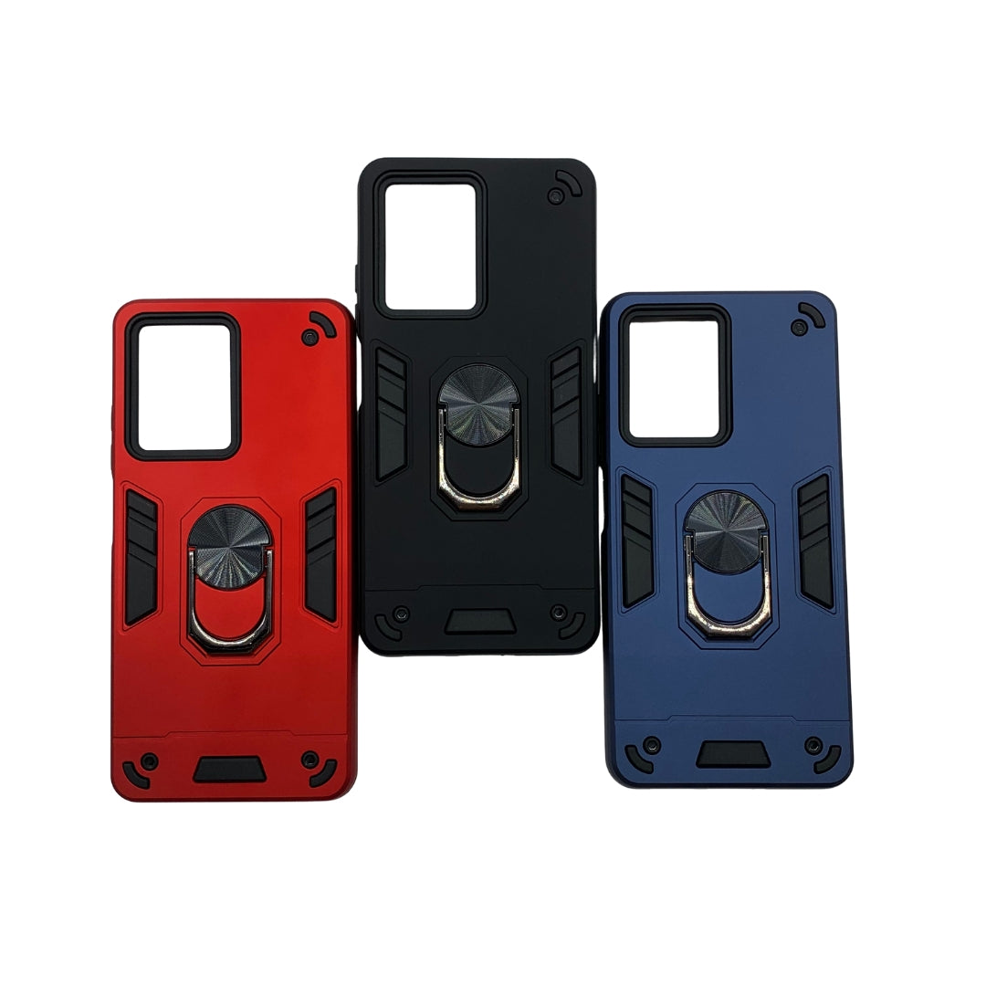 Redmi Note 12 Pro Hard PC Case with ring holder Shockproof Slim back Cover