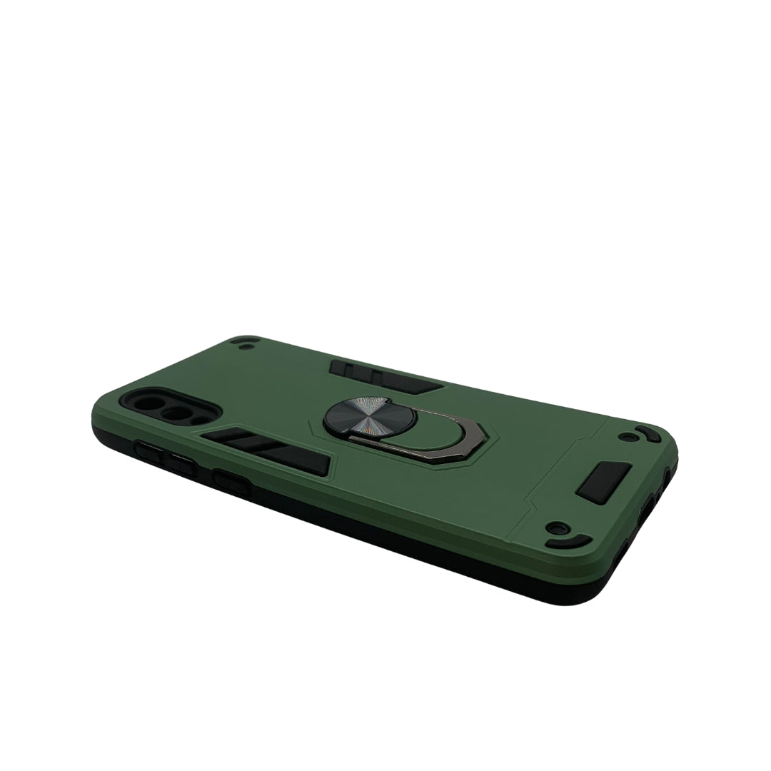 Samsung A02 / M02 Hard PC Case with ring holder Shockproof Slim back Cover