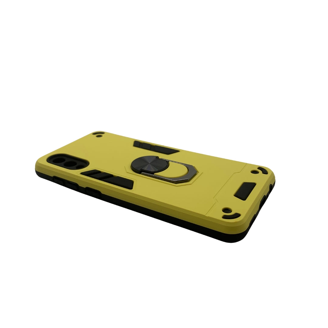 Samsung A02 / M02 Hard PC Case with ring holder Shockproof Slim back Cover