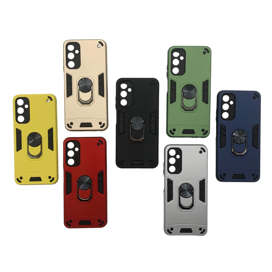 Samsung A05s Hard PC Case with Metal ring holder Shockproof Slim back Cover