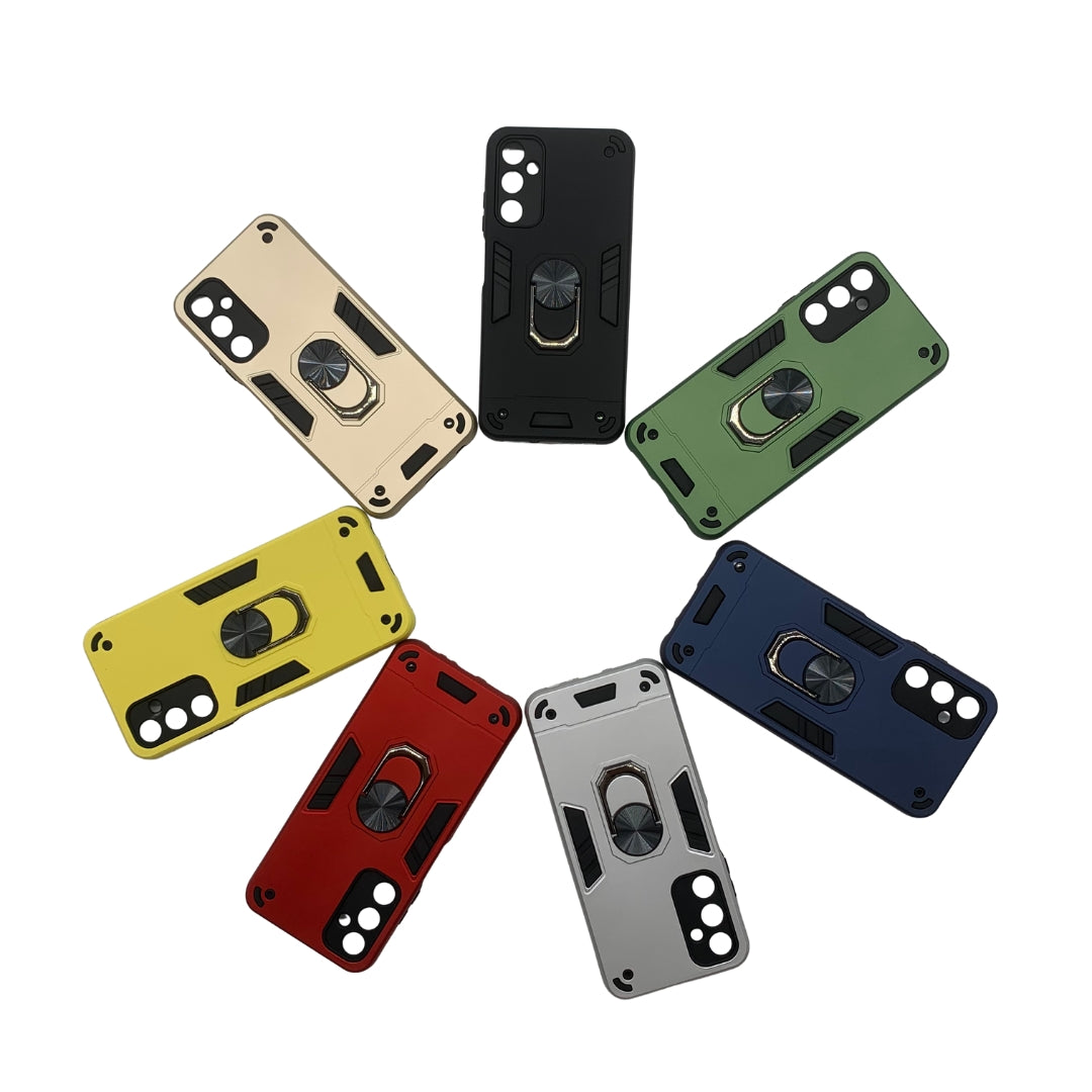 Samsung A05s Hard PC Case with Metal ring holder Shockproof Slim back Cover
