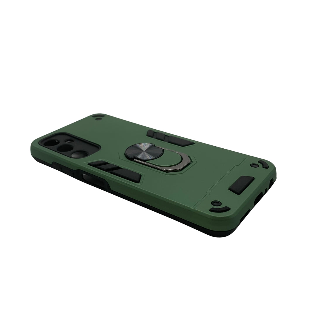 Samsung A05s Hard PC Case with Metal ring holder Shockproof Slim back Cover