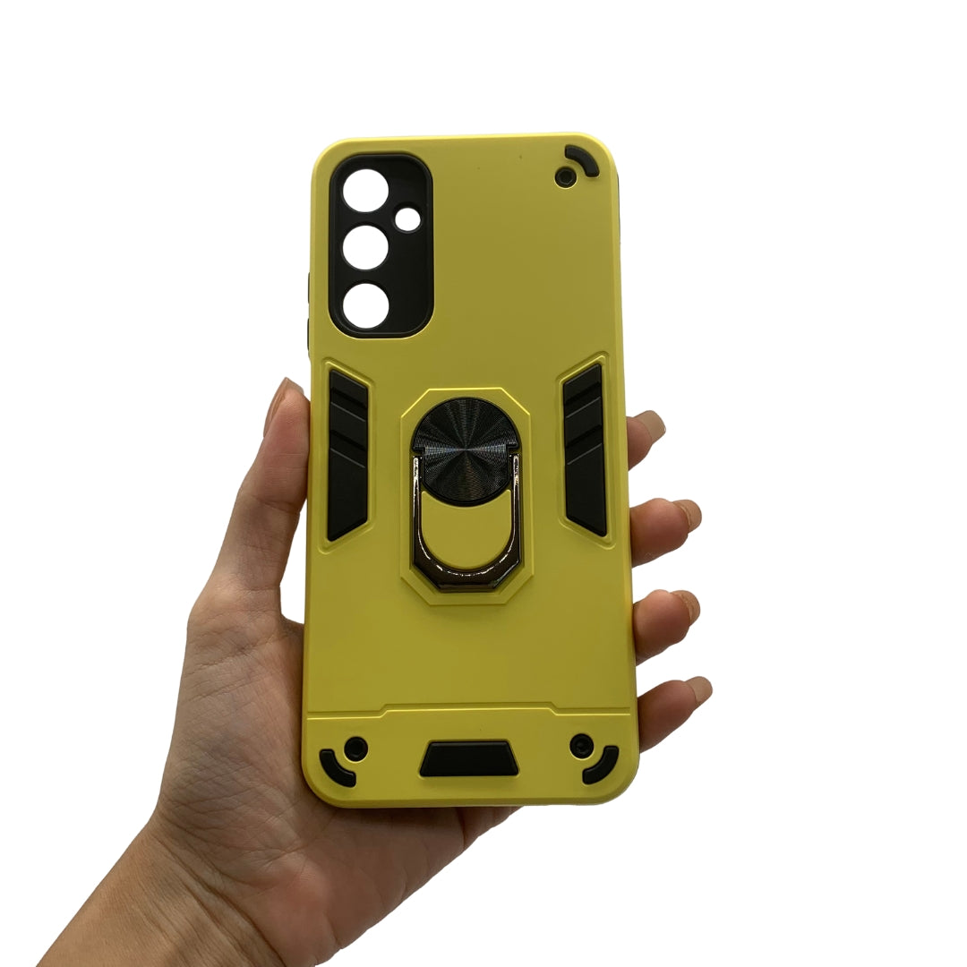 Samsung A05s Hard PC Case with Metal ring holder Shockproof Slim back Cover