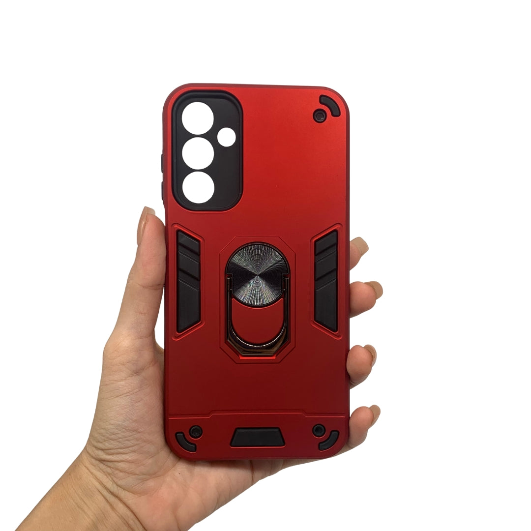 Samsung A15 Hard PC Case with ring holder Shockproof Slim back Cover