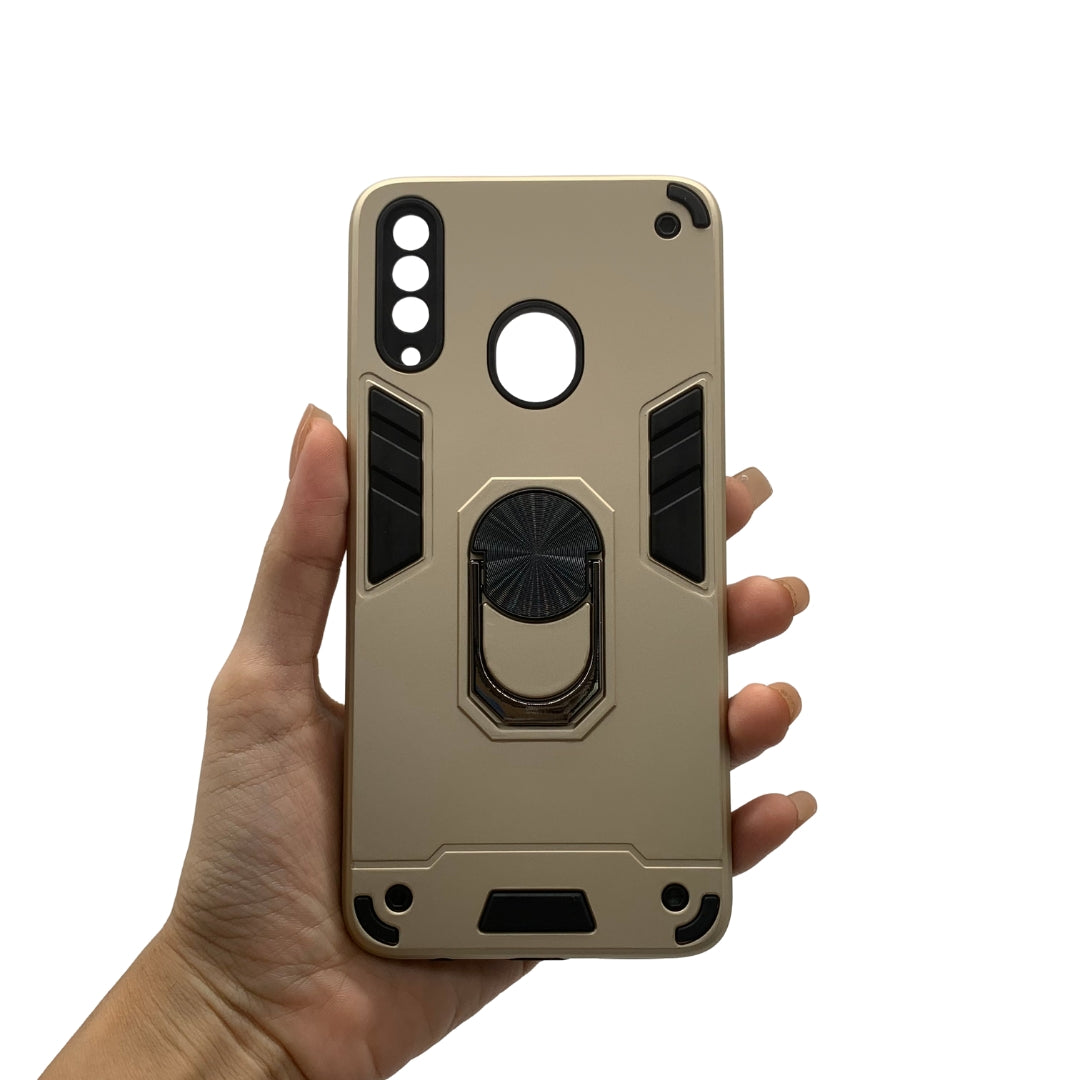 Samsung A20s Hard PC Case with ring holder Shockproof Slim back Cover