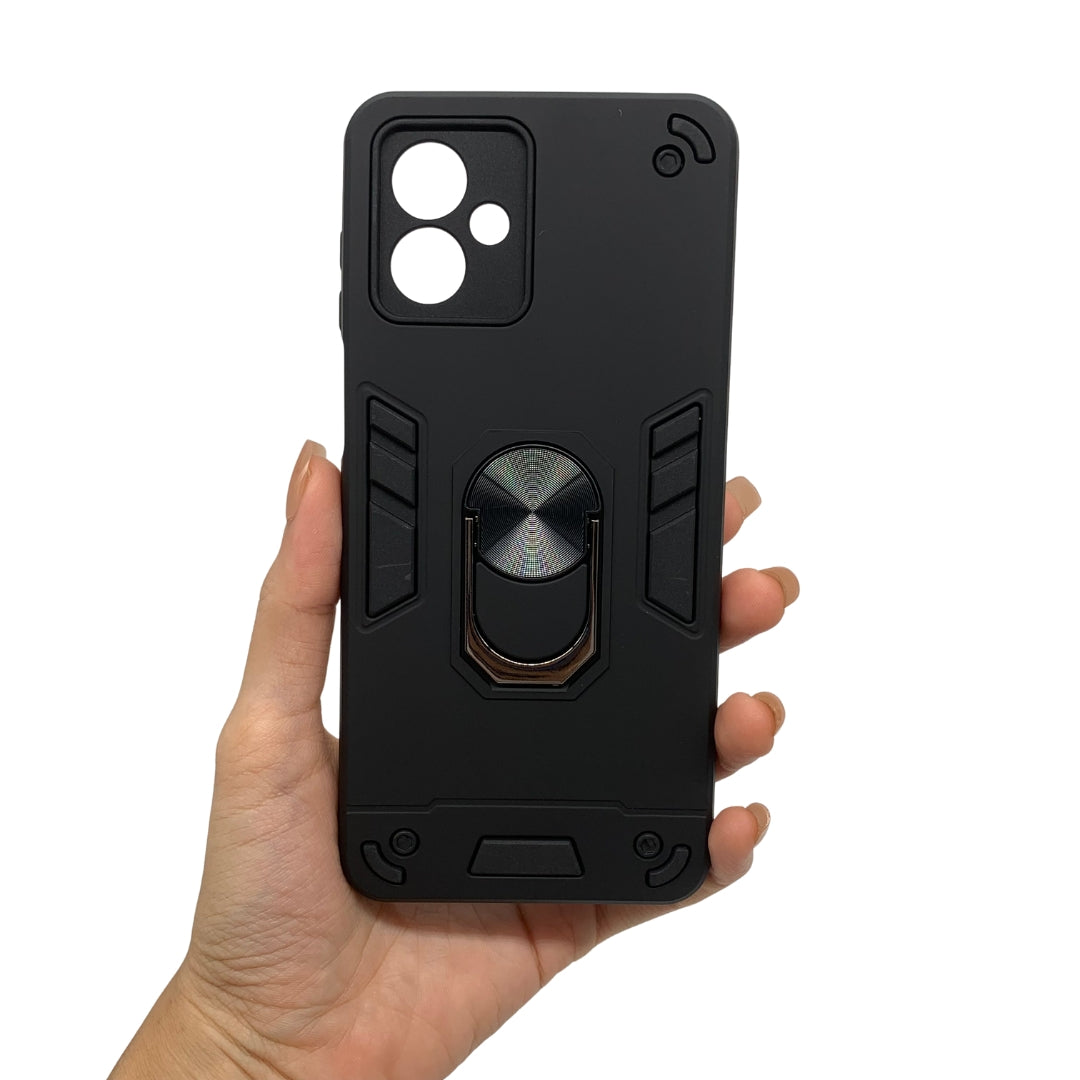 Motorola G14 Hard PC Case with ring holder Shockproof Slim back Cover