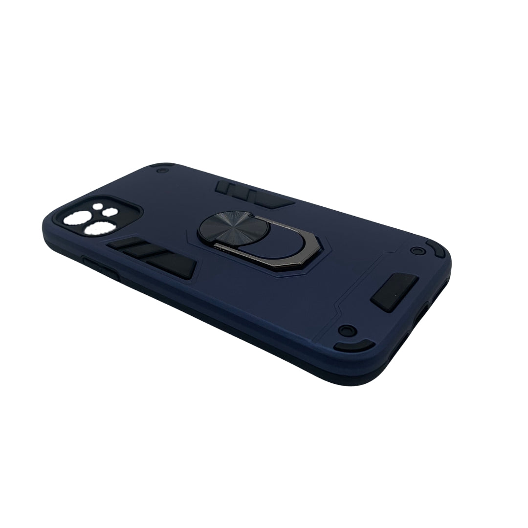 iPhone 11 Hard PC Case with ring holder Shockproof Slim back Cover