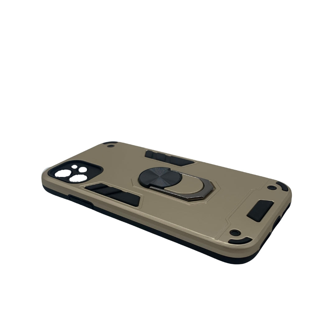 iPhone 11 Hard PC Case with ring holder Shockproof Slim back Cover