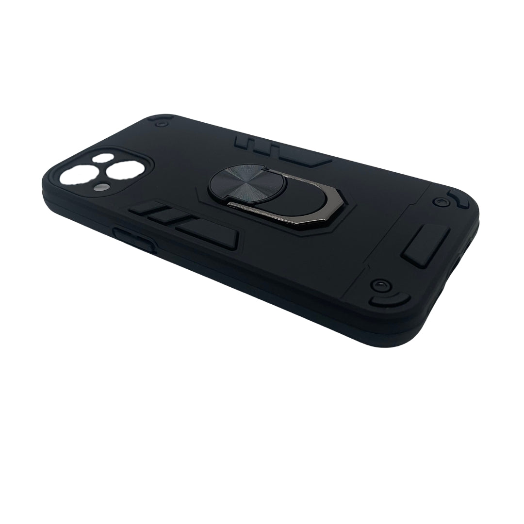 iPhone 13 Hard PC Case with ring holder Shockproof Slim back Cover