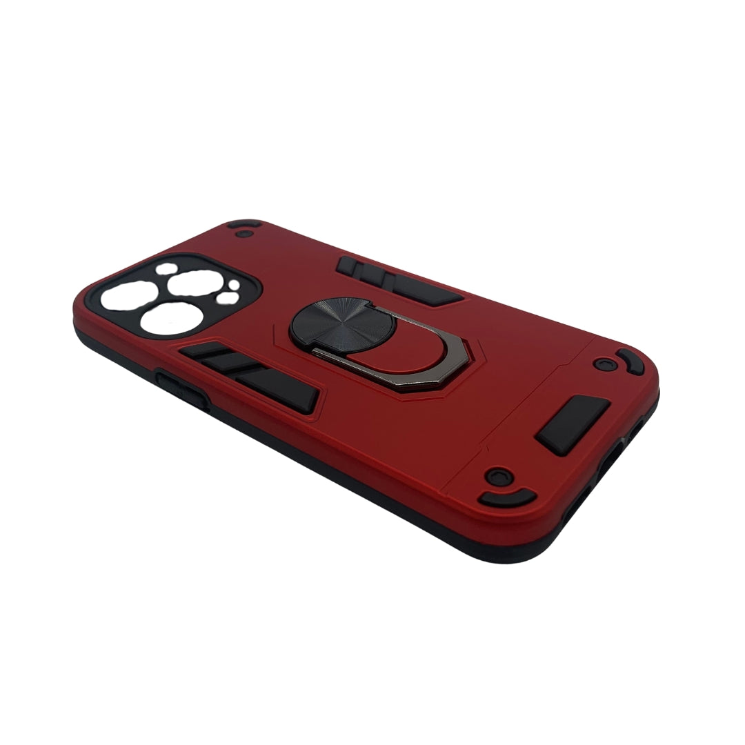 iPhone 13 Pro Hard PC Case with ring holder Shockproof Slim back Cover