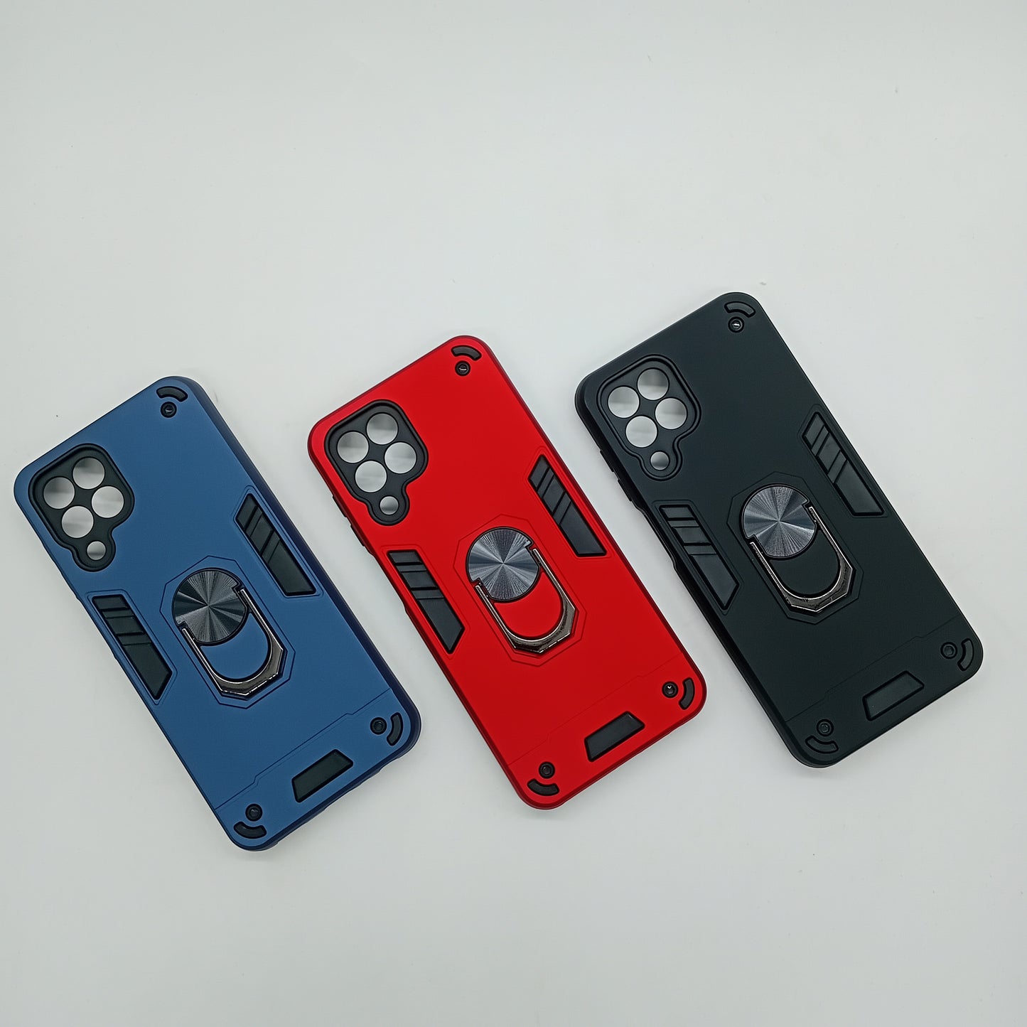 Samsung M33 5G Hard PC Case with ring holder Shockproof Slim back Cover