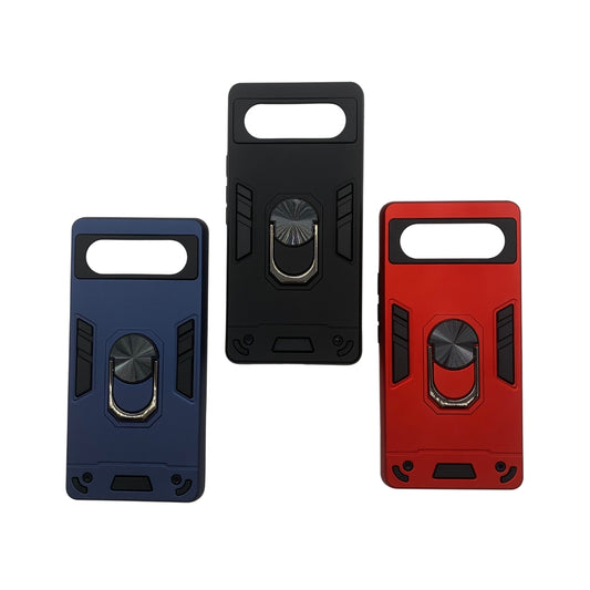 Google Pixel 6 Hard PC Case with ring holder Shockproof Slim back Cover