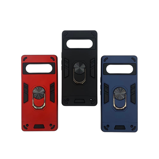 Google Pixel 6 Pro Hard PC Case with ring holder Shockproof Slim back Cover