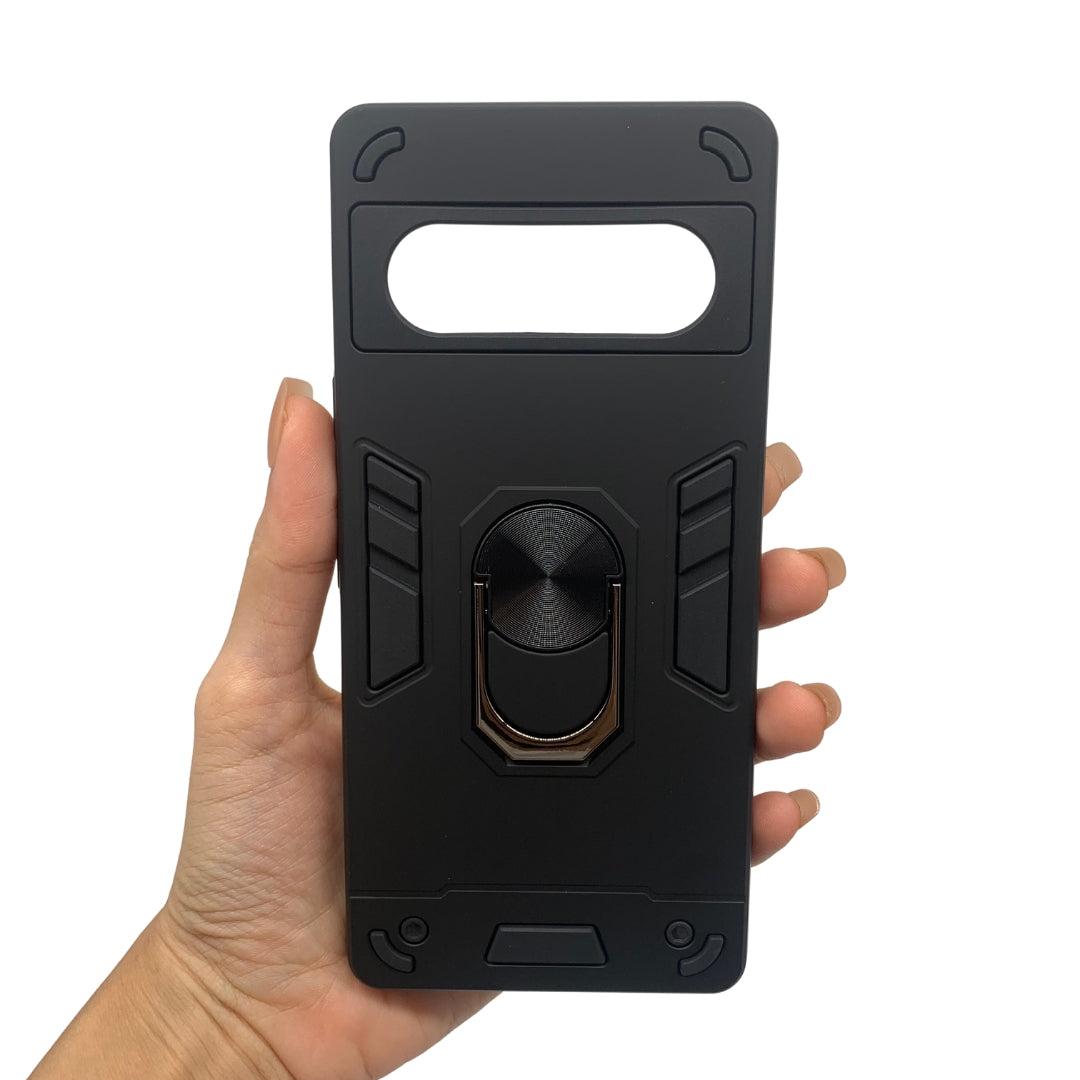 Google Pixel 6 Pro Hard PC Case with ring holder Shockproof Slim back Cover