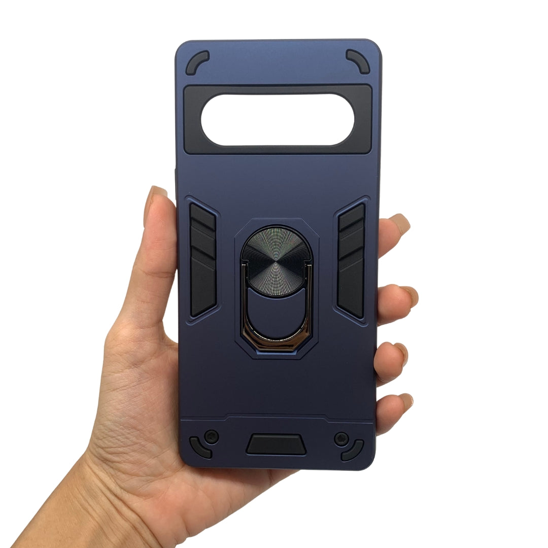 Google Pixel 6 Pro Hard PC Case with ring holder Shockproof Slim back Cover