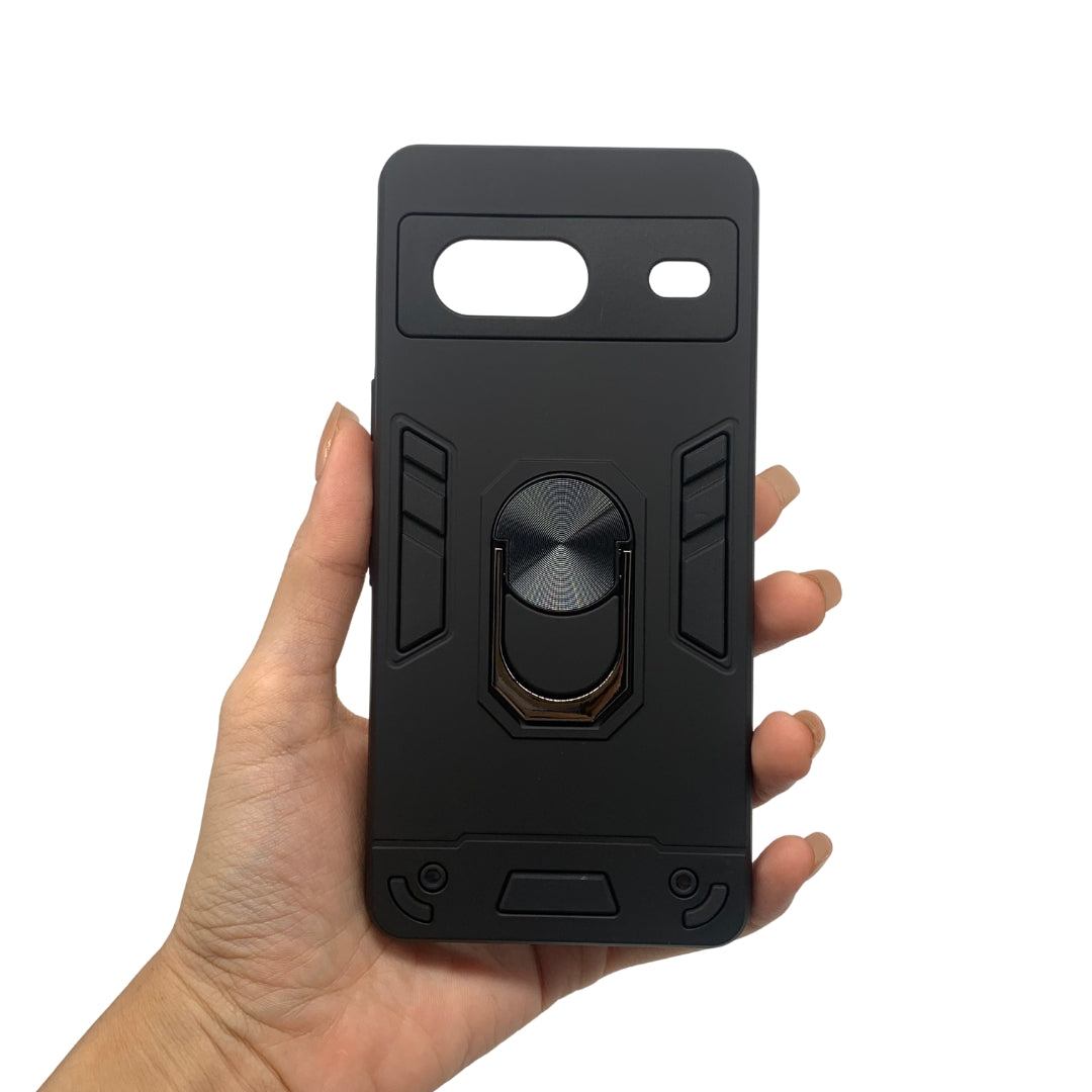 Google Pixel 7 Hard PC Case with ring holder Shockproof Slim back Cover