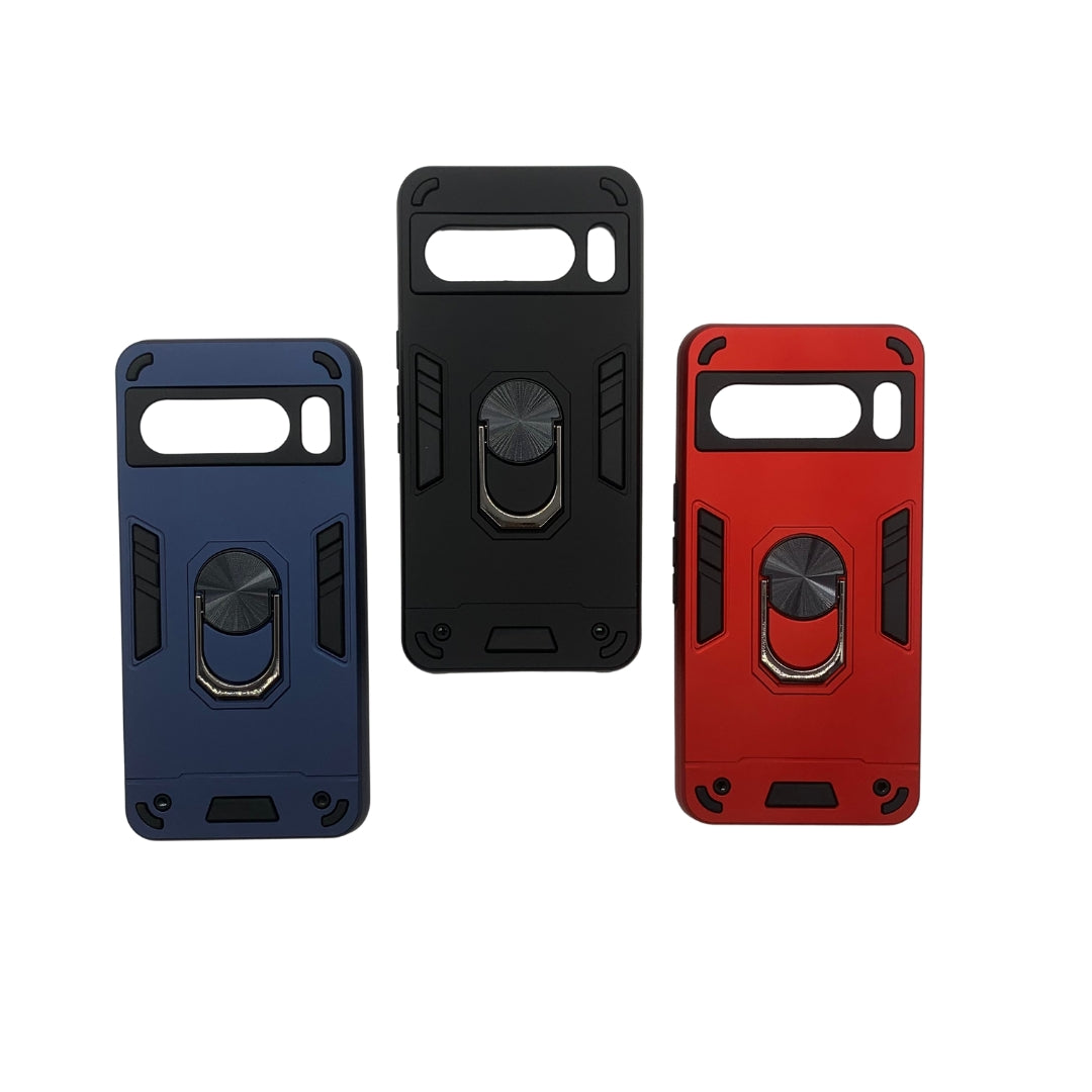Google Pixel 8 Pro Hard PC Case with ring holder Shockproof Slim back Cover