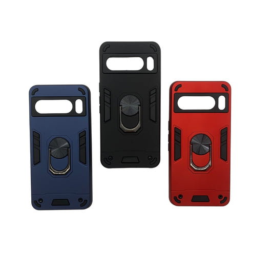 Google Pixel 8 Pro Hard PC Case with ring holder Shockproof Slim back Cover