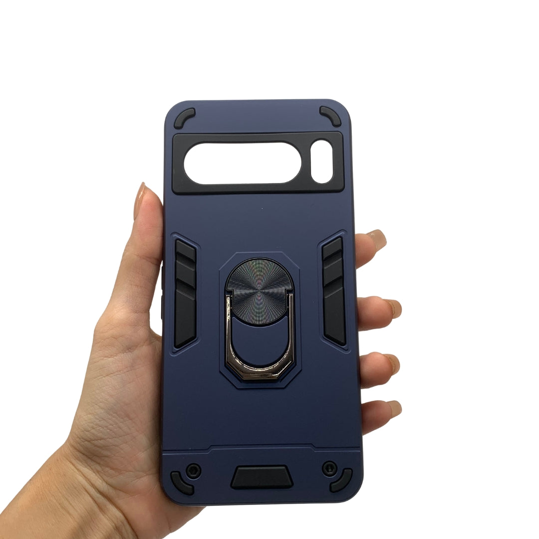 Google Pixel 8 Pro Hard PC Case with ring holder Shockproof Slim back Cover