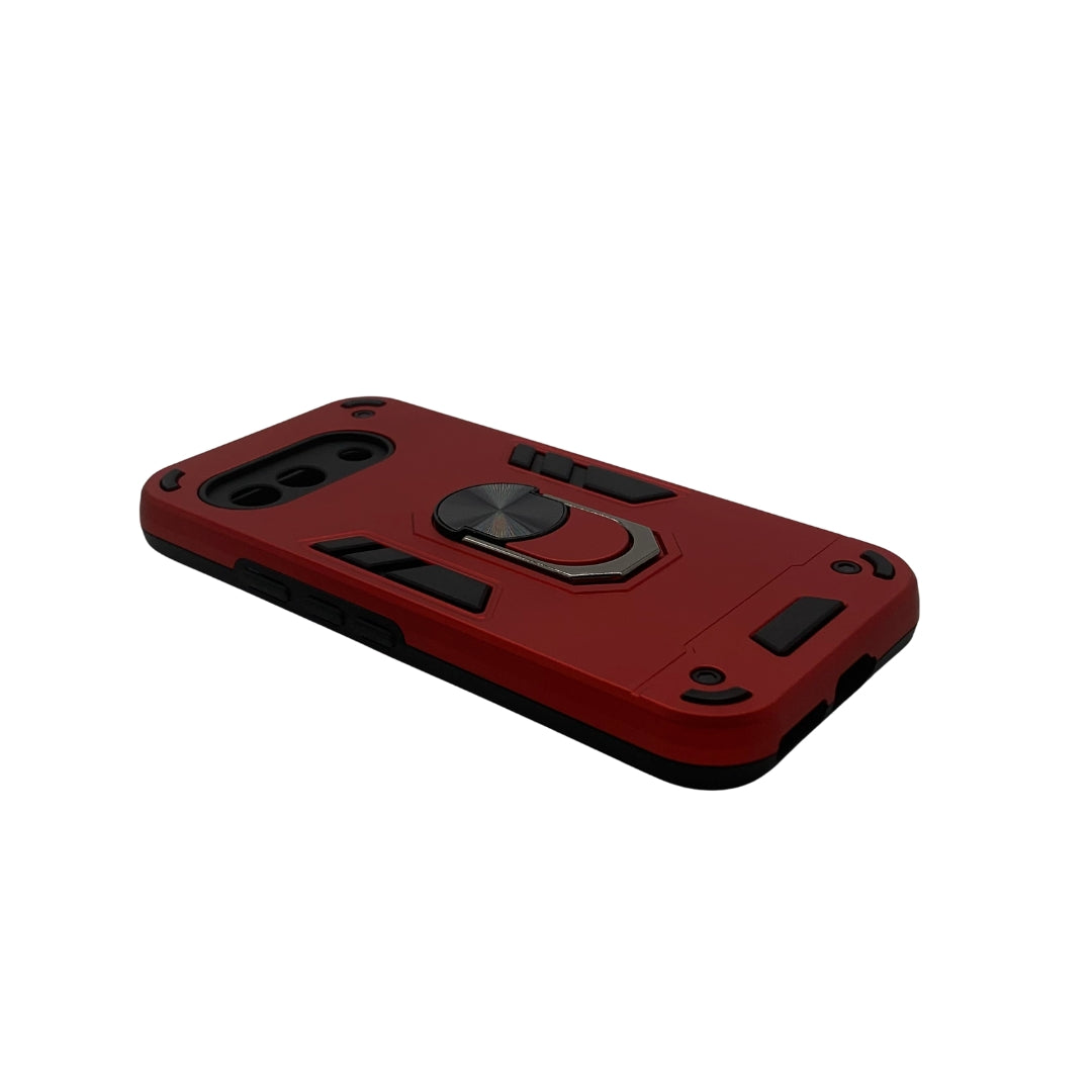 Google Pixel 9A Hard PC Case with ring holder Shockproof Slim back Cover