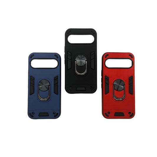 Google Pixel 9 Hard PC Case with ring holder Shockproof Slim back Cover