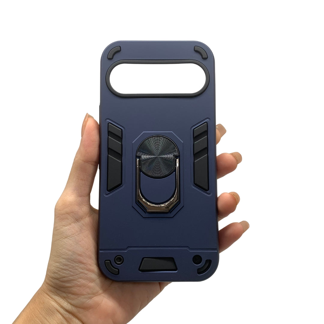 Google Pixel 9 Hard PC Case with ring holder Shockproof Slim back Cover