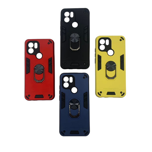Redmi A1 Plus Hard PC Case with ring holder Shockproof Slim back Cover