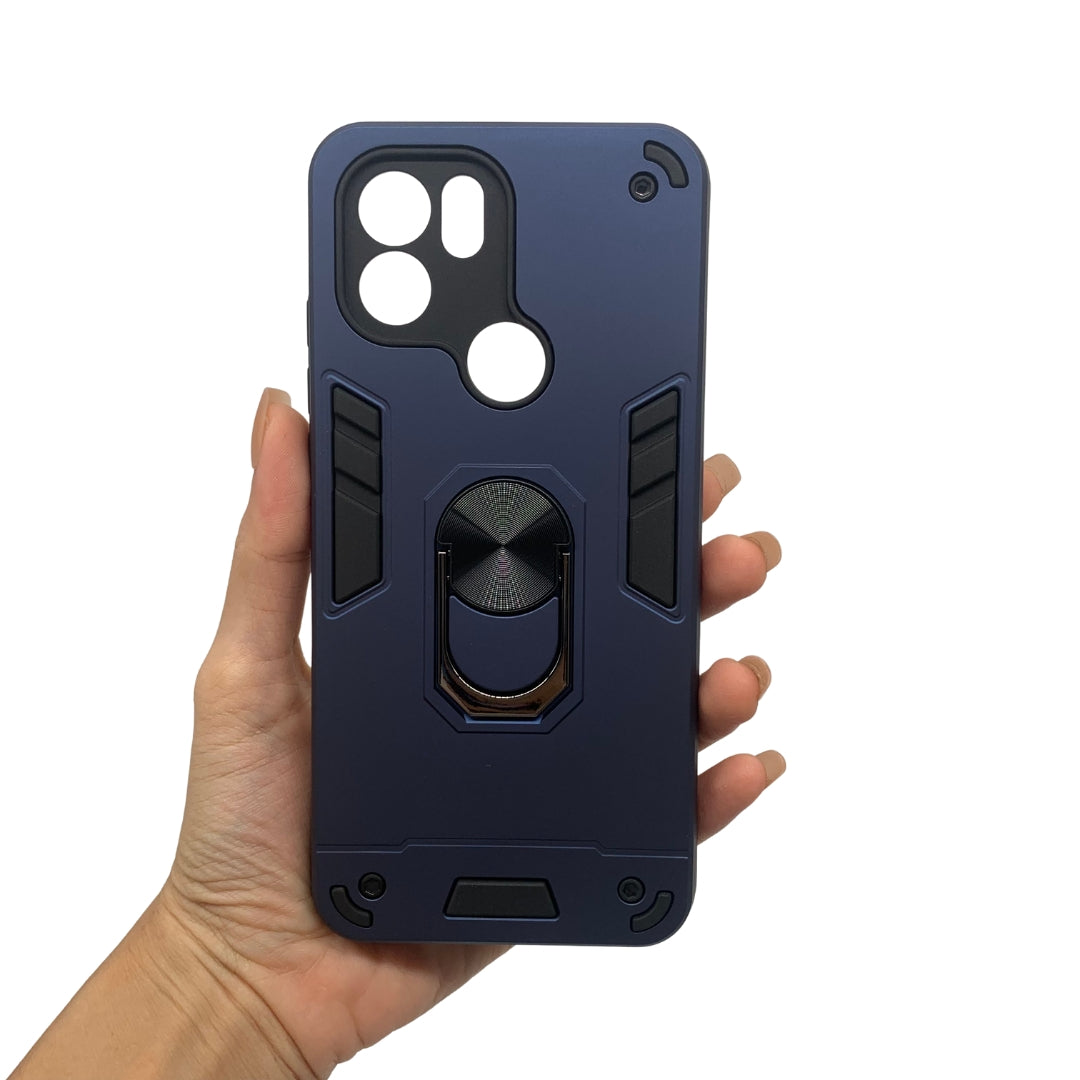 Redmi A1 Plus Hard PC Case with ring holder Shockproof Slim back Cover