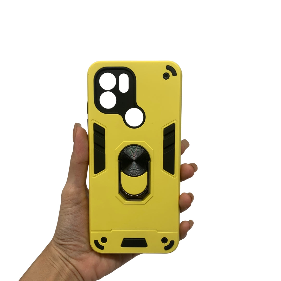 Redmi A1 Plus Hard PC Case with ring holder Shockproof Slim back Cover