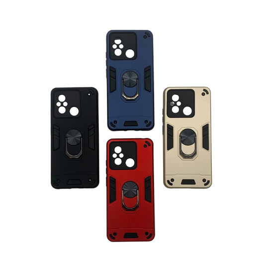 Redmi 12C Hard PC Case with ring holder Shockproof Slim back Cover