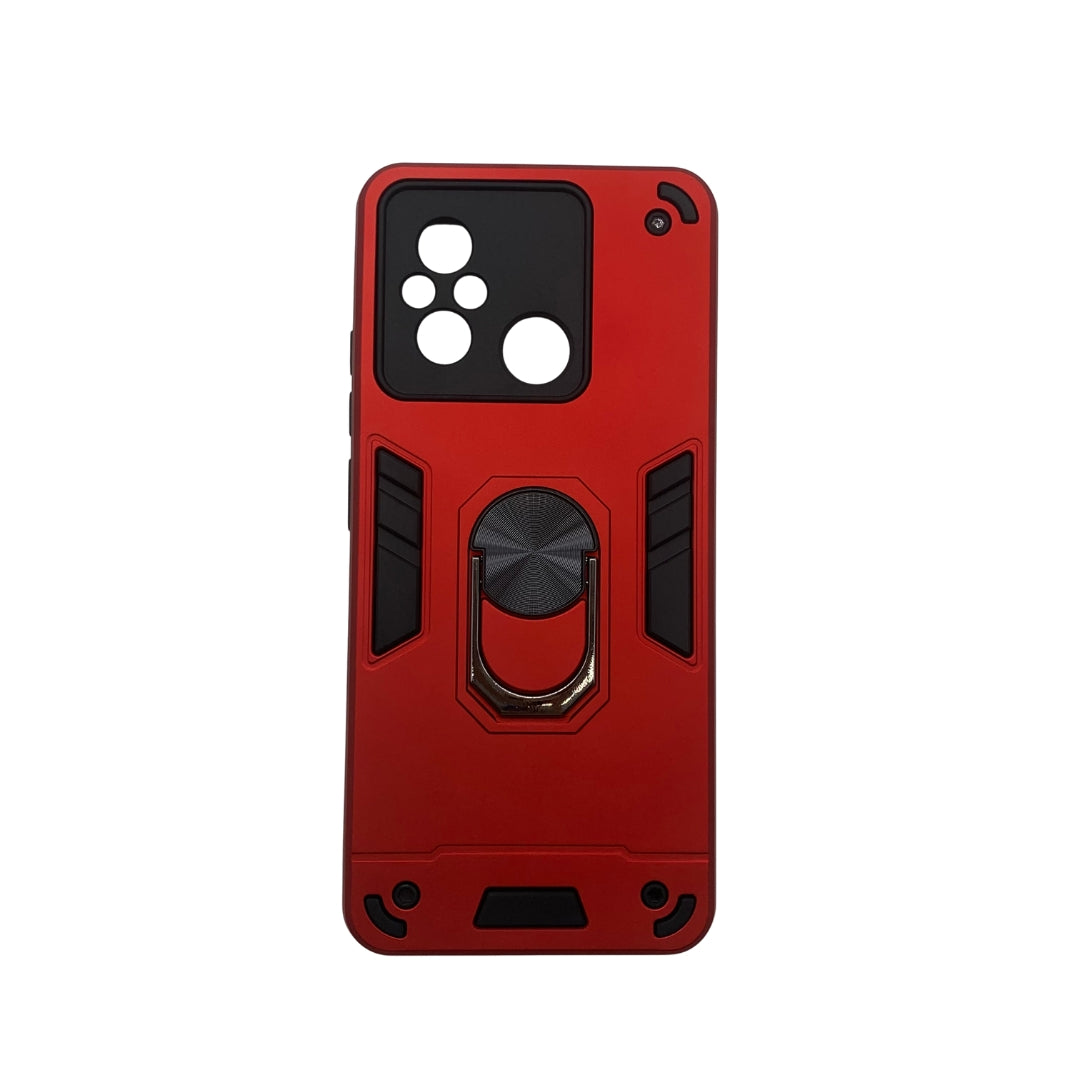Redmi 12C Hard PC Case with ring holder Shockproof Slim back Cover