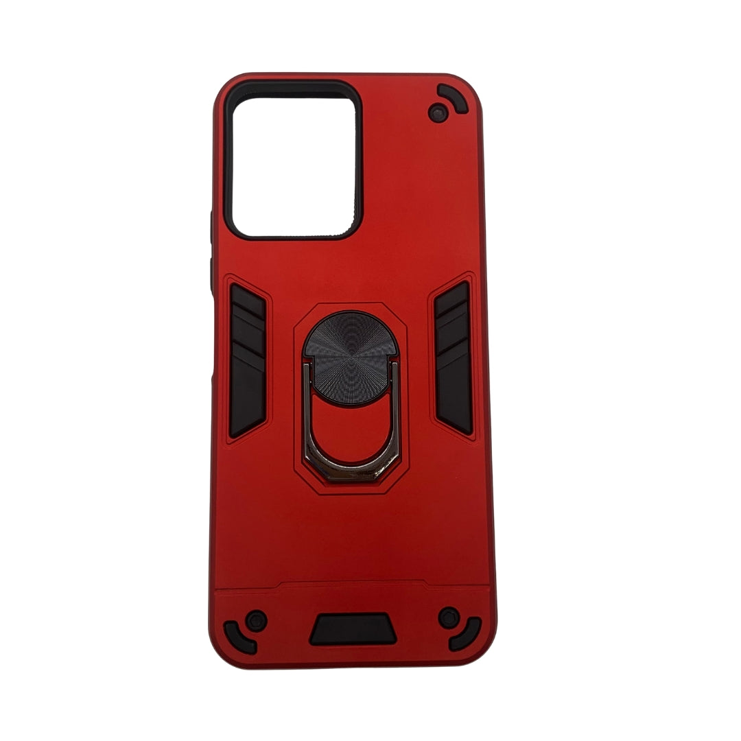 Redmi 12 4G Hard PC Case with ring holder Shockproof Slim back Cover