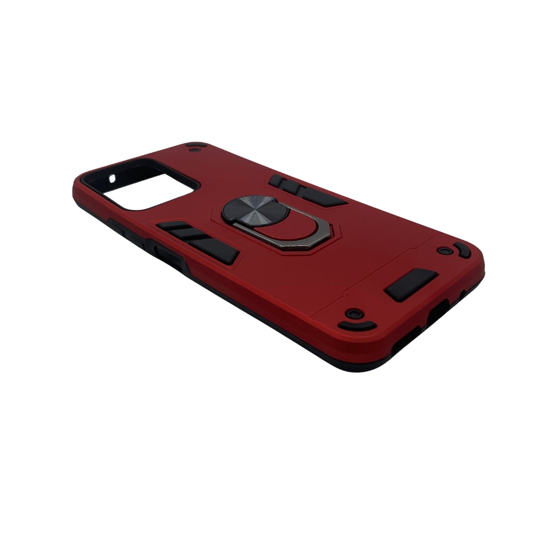 Redmi 12 4G Hard PC Case with ring holder Shockproof Slim back Cover