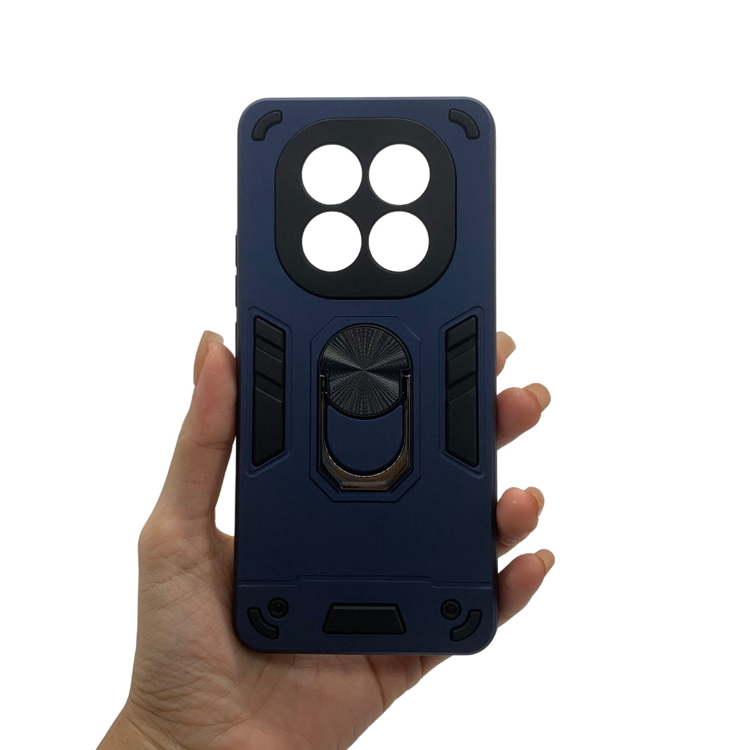 Redmi Note 14 Pro Plus Hard PC Case with ring holder Shockproof Slim back Cover