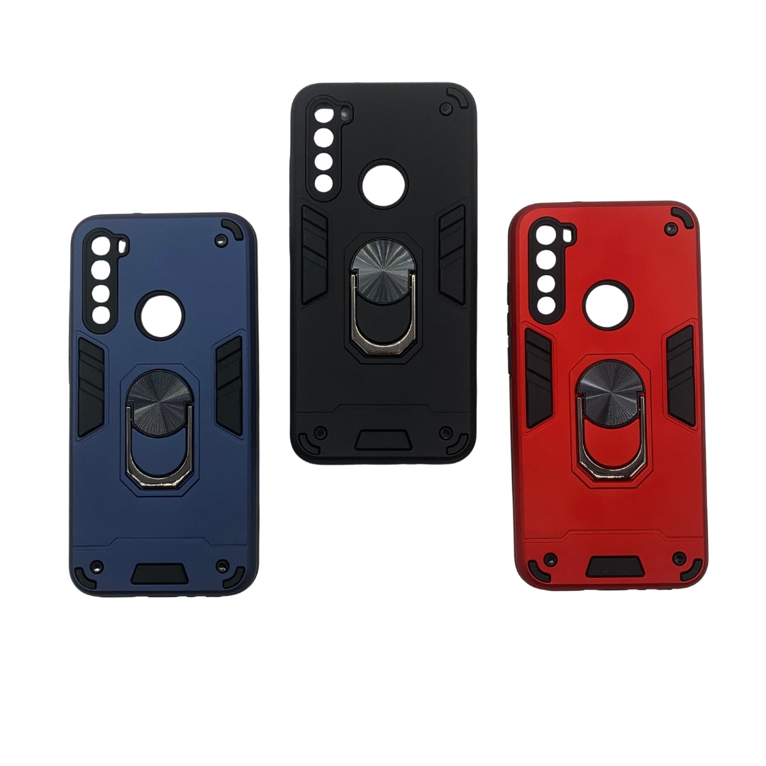 Redmi Note 8 Hard PC Case with ring holder Shockproof Slim back Cover