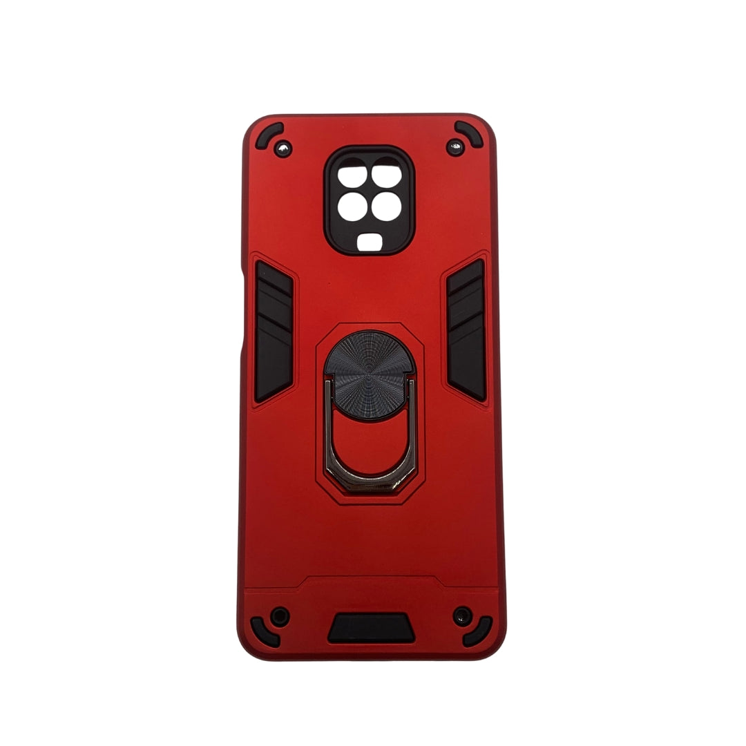 Redmi Note 9s Hard PC Case with ring holder Shockproof Slim back Cover