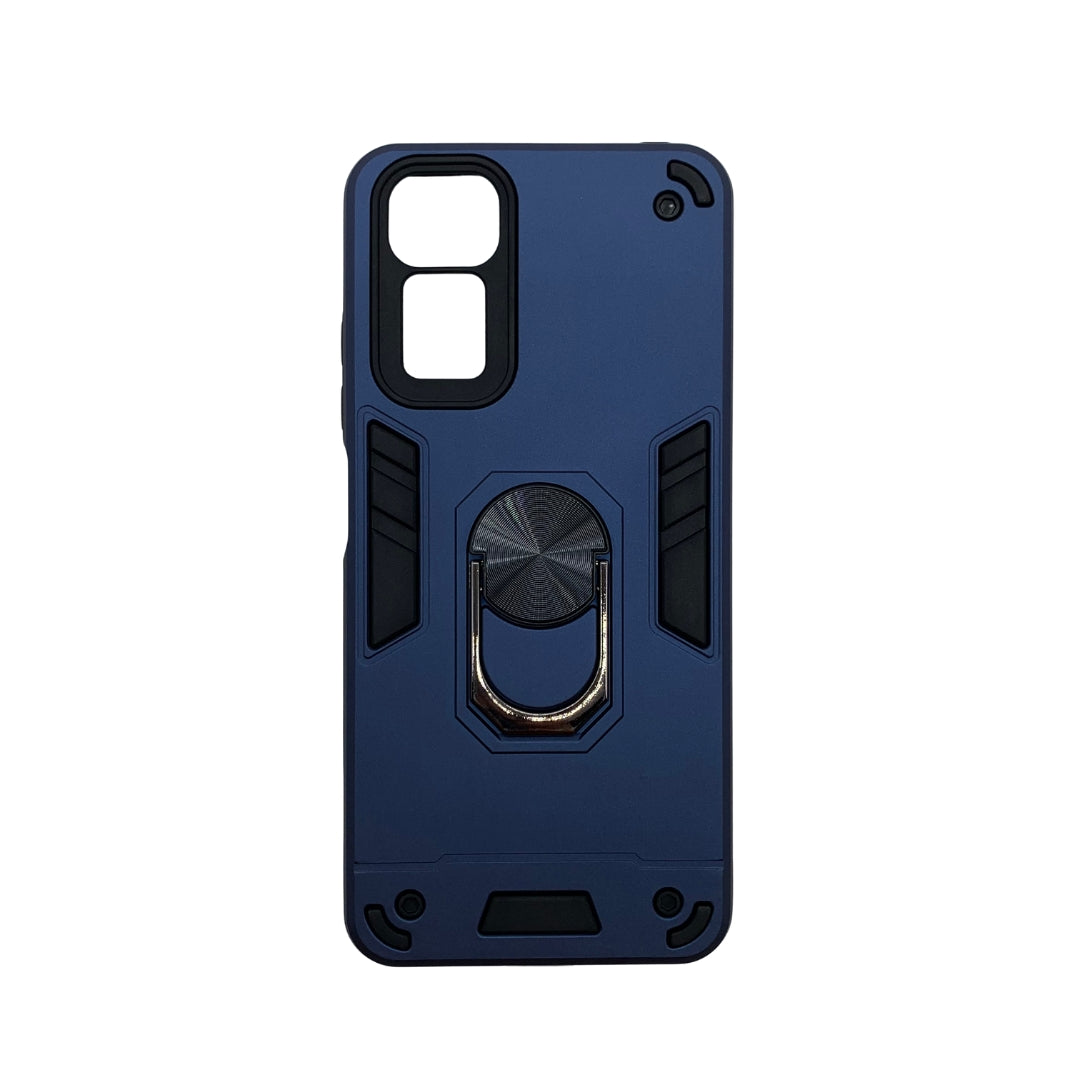 Redmi Note 11 Hard PC Case with ring holder Shockproof Slim back Cover