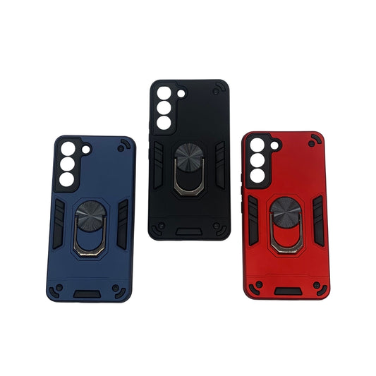 Samsung S22 Hard PC Case with ring holder Shockproof Slim back Cover