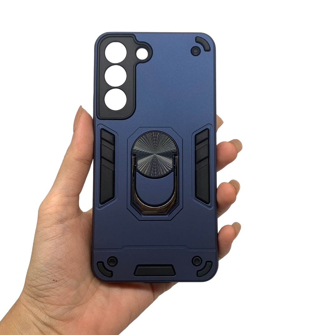 Samsung S22 Hard PC Case with ring holder Shockproof Slim back Cover