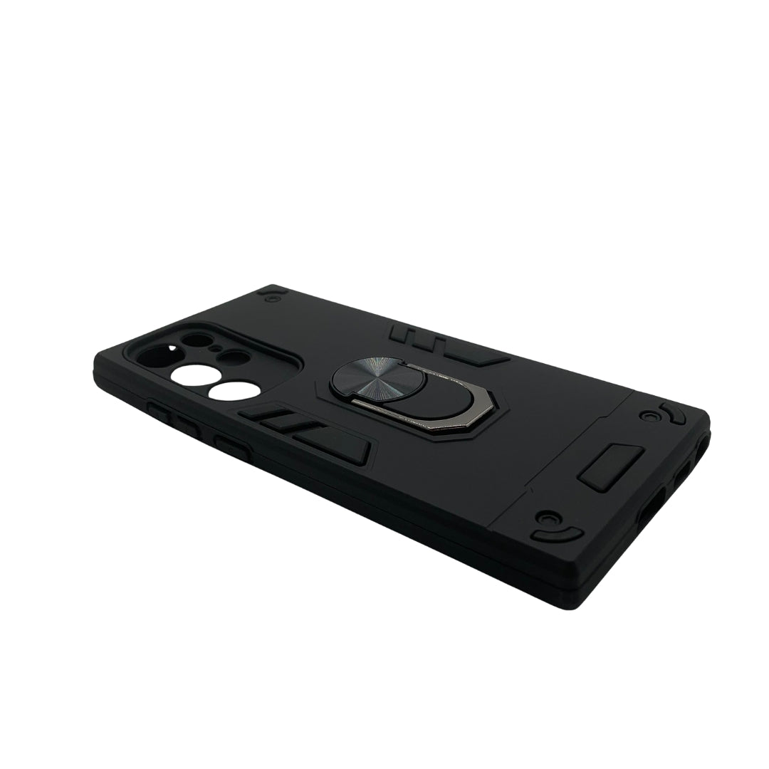 Samsung S22 Ultra Hard PC Case with ring holder Shockproof Slim back Cover